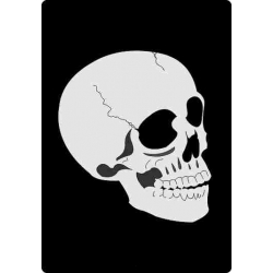 Skull szbalon czaszka